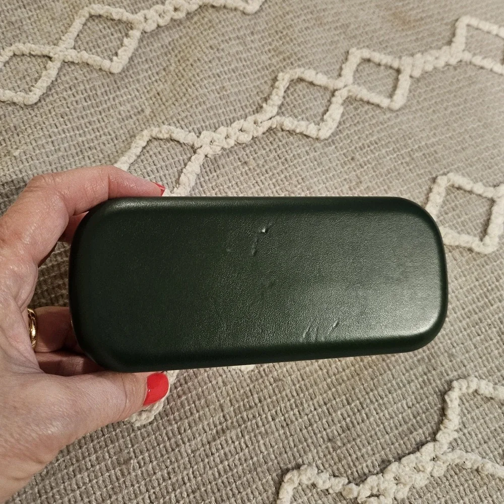 Kate Spade New York Pink‎ & Green Hard Clamshell  Eyeglass Cases